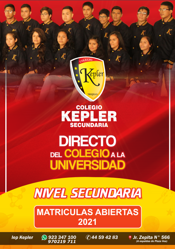 MATRICULAS 2021 - KEPLER